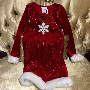 Girls Christmas Dress